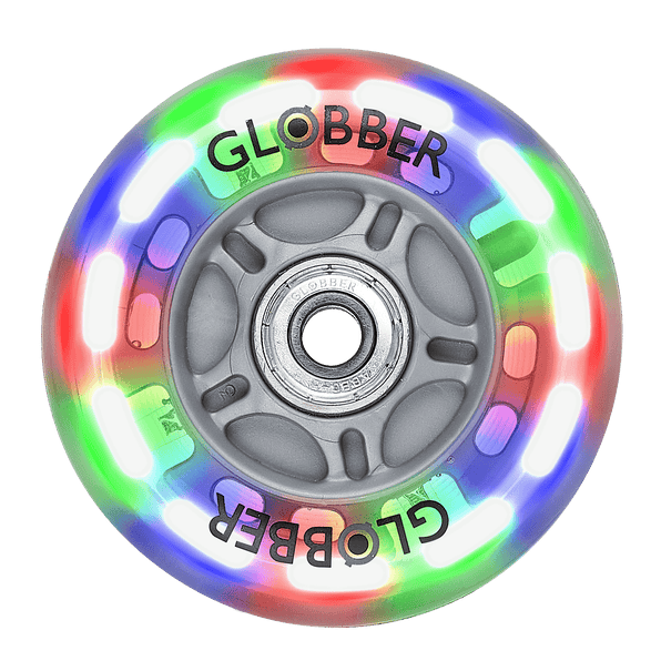 Globber | Hinterrad | 80mm | rot grün blau