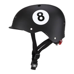 Globber | Kinderhelm | Elite Lights | XS-S | Black 8 ball