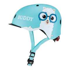 Globeur | Casque pour enfants | Lumières d'élite | XS-S | Copain bleu ciel
