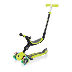 Globber Laufrad / Dreirad | GO UP Foldable Plus Lights | Grün