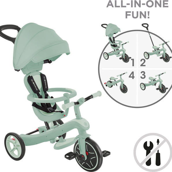 Globber Laufrad / Dreirad | Trike Explorer 4 in 1 Ecologic