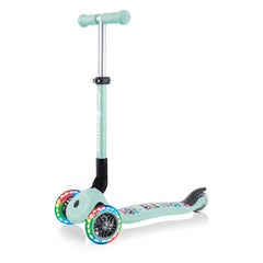 Globber Mini Scooter | Junior Foldable Fantasy Light | Mint