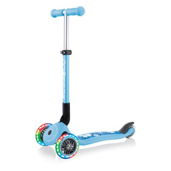 Globber Mini Scooter | Junior Foldable Fantasy Light | Pastel blue
