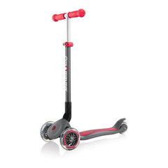 Globber Mini Scooter | Primo Foldable | Grey Red