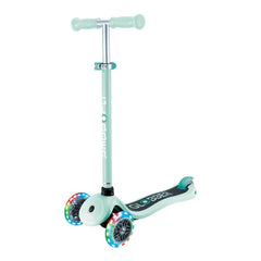 Globber Mini Scooter | Primo Lights | Dark Mint - Mint