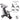 Globber | Trike Explorer 4 in 1 Deluxe Play | Black Grey