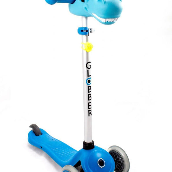 Globber | Scooter Heads | Dino | Blau - Funwheel