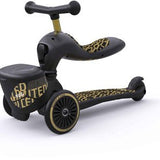 Scoot and Ride Laufrad / Dreirad | Highwaykick 1 lifestyle | Black-gold - Funwheel