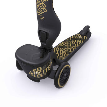 Scoot and Ride Laufrad / Dreirad | Highwaykick 1 lifestyle | Black-gold - Funwheel