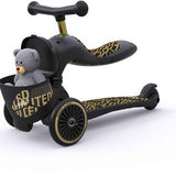 Scoot and Ride Laufrad / Dreirad | Highwaykick 1 lifestyle | Black-gold - Funwheel