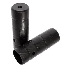 KHE | BMX | Black Steel Pegs 10mm - schwarz - T33
