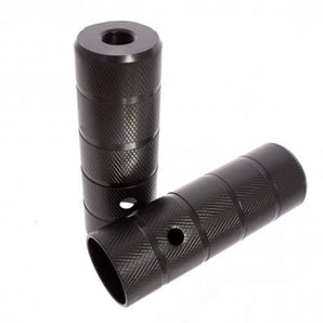 KHE | BMX | Black Steel Pegs 14mm - black - T45