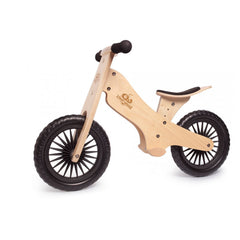 Pieds d'enfants | Vélo d'équilibre en bois | Rétro | Naturelle