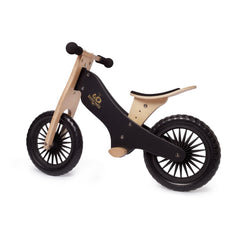 Pieds d'enfants | Vélo d'équilibre en bois | Noir
