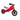 Kinderfeets Holzlaufrad | Tiny Tot | Cherry Red - Funwheel