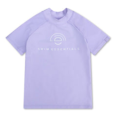 Les essentiels de la natation | Chemise UV Unisexe 62/68 | Manches courtes | Violet