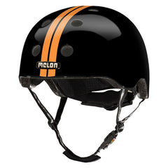 Melons | Casque | Droit | Orange noir