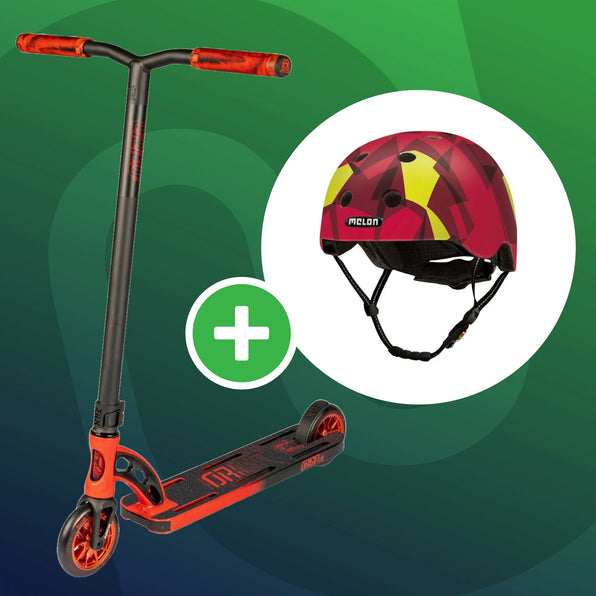 MGP Freestyle Scooter Origin Pro + Melon Helm Ember Set