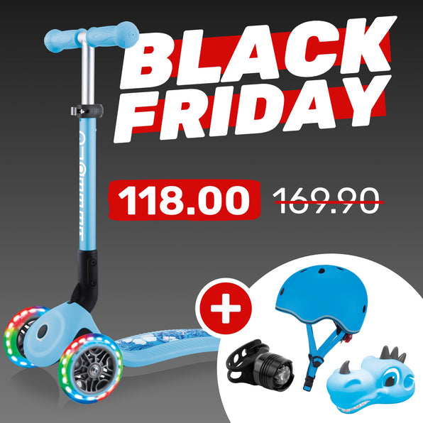 Mini Scooter Set blau