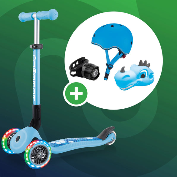 Mini Scooter Set blau