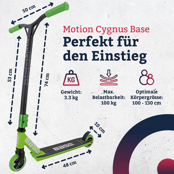 Motion | Freestyle Scooter | base | green