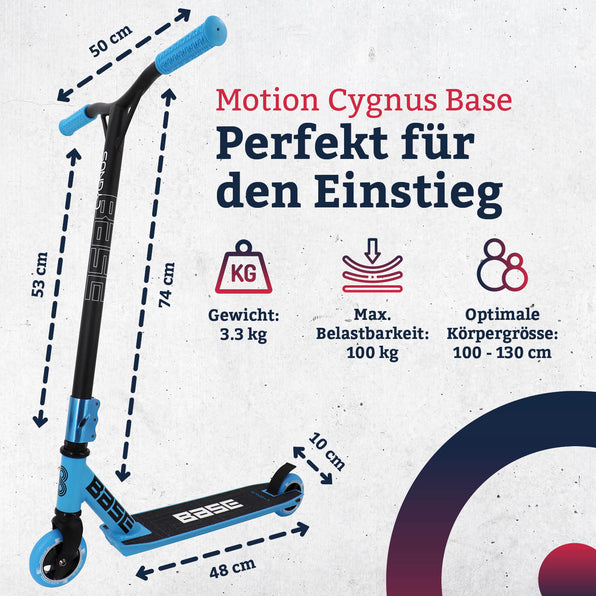 Motion | Freestyle Scooter | Cygnus base | Ice blue