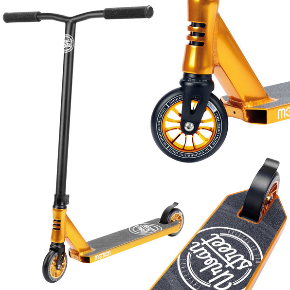 Motion Freestyle Scooter | Urban Pro | Gold-schwarz