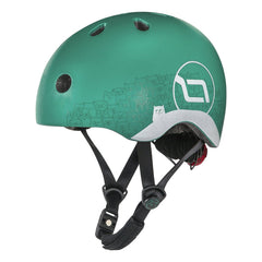 Scoot et Ride | Casque réfléchissant pour enfants | XXS-S | Forêt