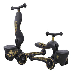 Vélo d'équilibre / tricycle Scoot and Ride | Mode de vie Highwaykick 1 | Or noir