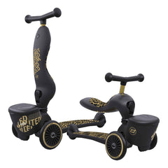 Vélo d'équilibre / tricycle Scoot and Ride | Mode de vie Highwaykick 1 | Or noir