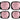Scoot and Ride Schoner Set XXS Rose Set