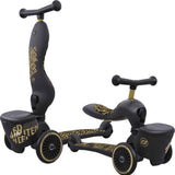 Scoot and Ride Laufrad / Dreirad | Highwaykick 1 lifestyle | Black-gold - Funwheel