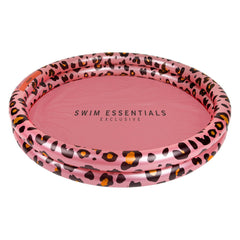 Les essentiels de la natation | Piscine bébé 100cm | Léopard Or Rose