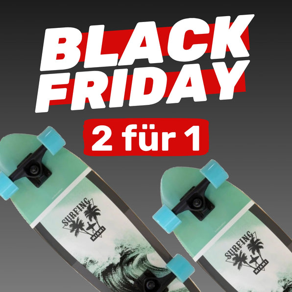 Slide Cruiser Board 28-Zoll Surfing Miami 2 für 1