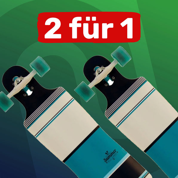 Slide Longboard 38-Zoll Mint 2 für 1