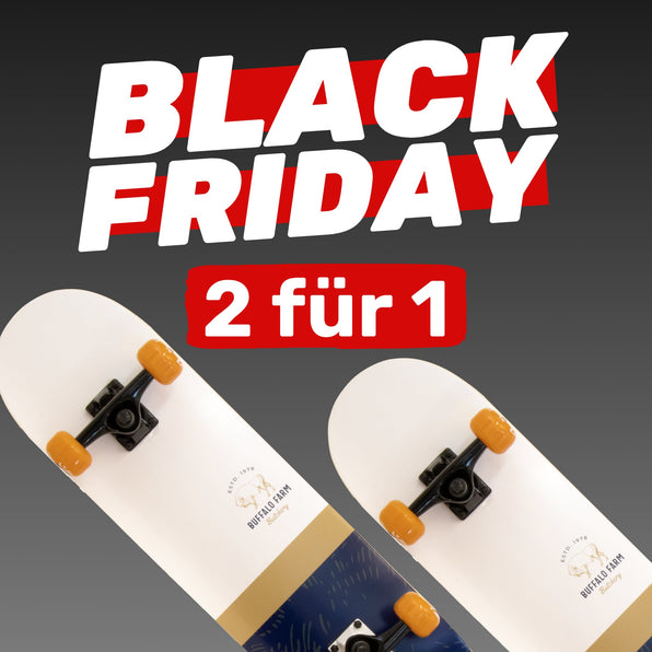 Slide Skateboard 31-Zoll Buffalo 2 für 1