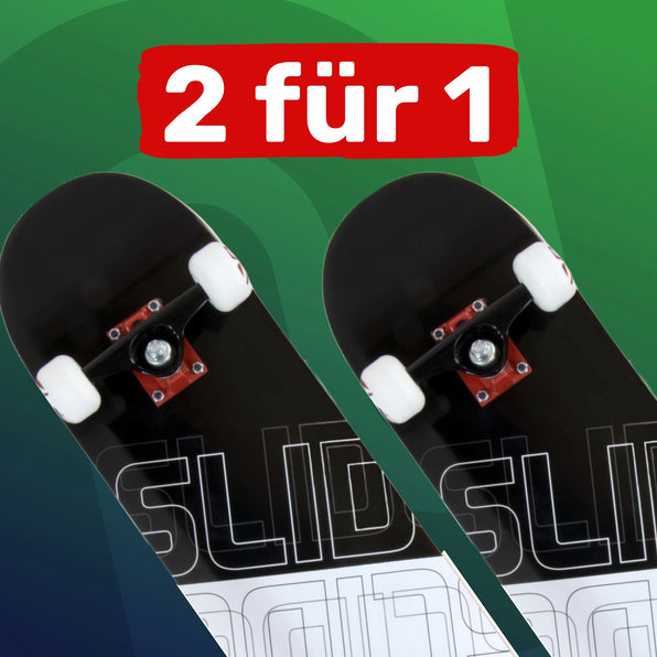 Slide Skateboard 31-Zoll Double 2 für 1