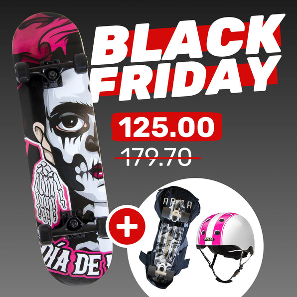 Slide Skateboard Set Los Muertos