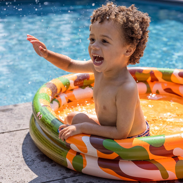 Swim Essentials | Baby Pool 100cm | Camouflage