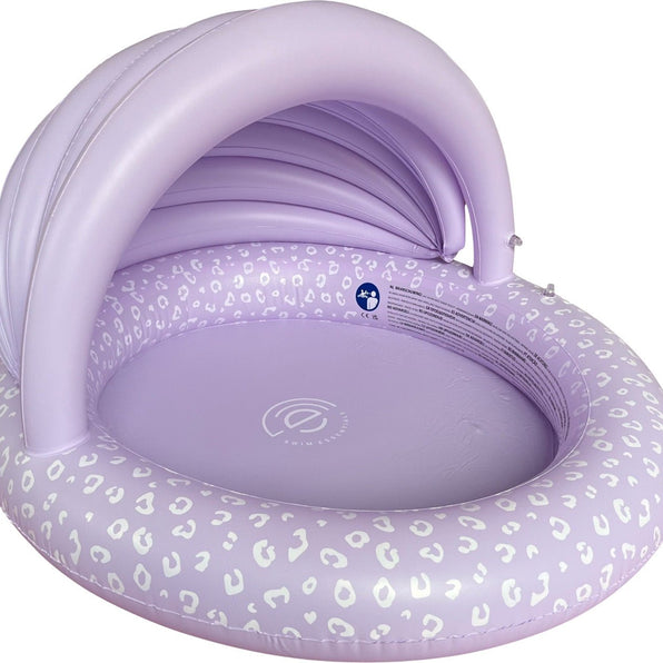 Swim Essentials | Baby pool 100cm | Purple leopard