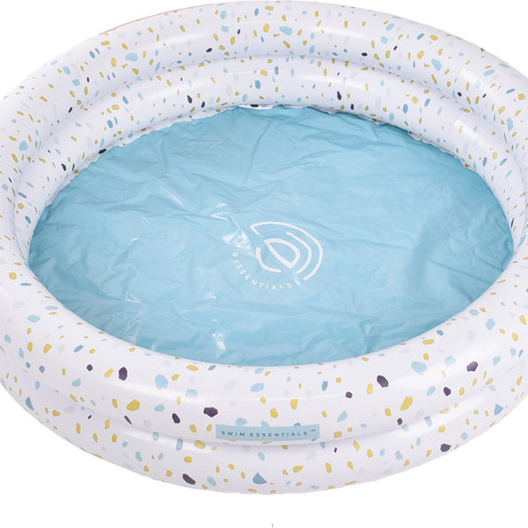 Swim Essentials | Baby pool 100cm | White Terrazzo