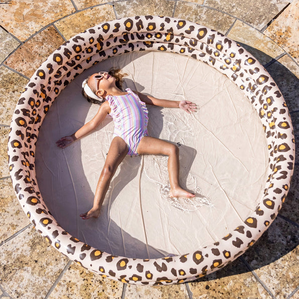 Swim Essentials | Baby pool 150cm | Beige leopard