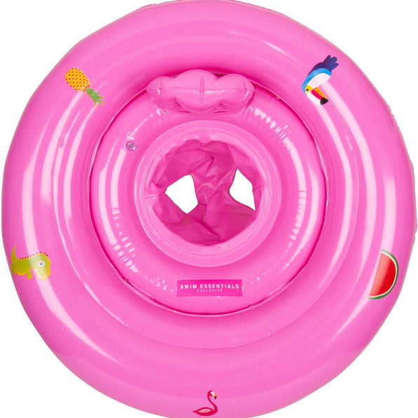 Swim Essentials | Baby Swim Seat 0-1 Years | Pink Baby
