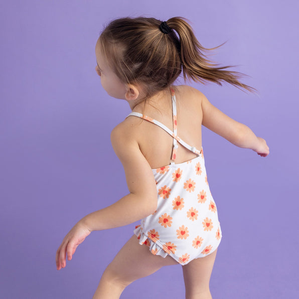Swim Essentials | Swimsuit girls 122/128 | Flower Hearts