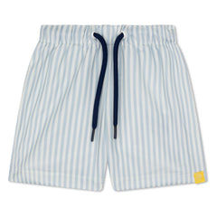 Swim Essentials | Badehose Boxer Jungs | Blue-white striped