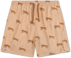 Swim Essentials | Badehose Shorts Jungs | Offwhite Leopard