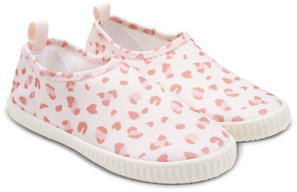 Swim Essentials | Beach Shoes | Size 26 | Old Pink Leopard