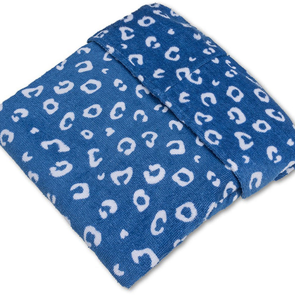 Swim Essentials | Badetuch 135 x 65 cm | Blue Leopard