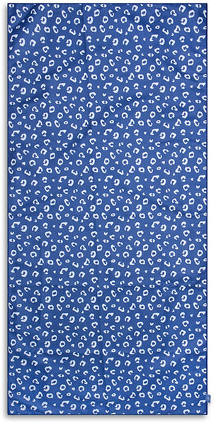 Swim Essentials | Badetuch 135 x 65 cm | Blue Leopard