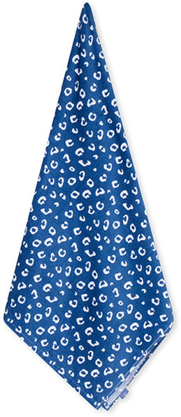 Swim Essentials | Badetuch 135 x 65 cm | Blue Leopard
